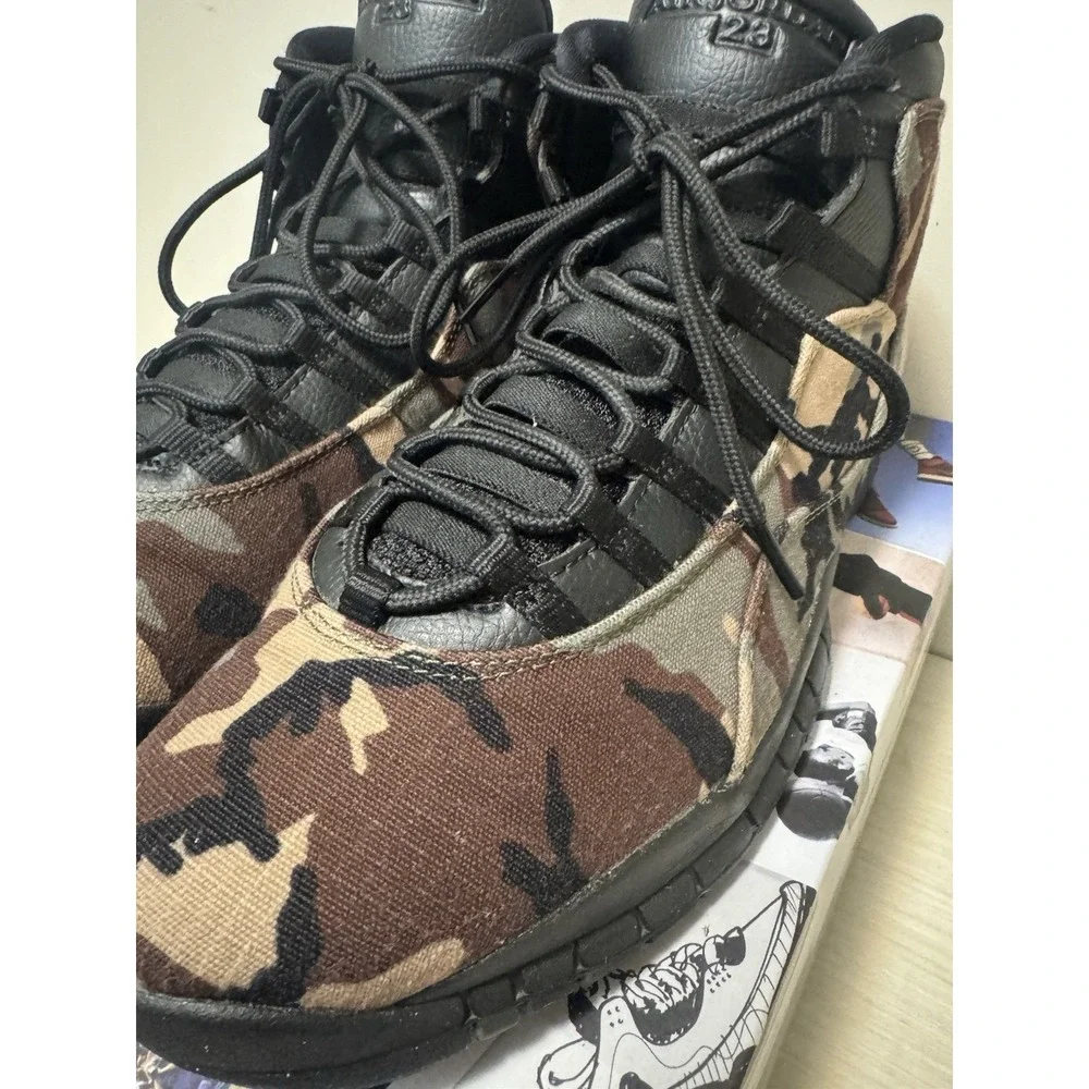 Air Jordan 10 Retro Woodland Camo Sz. 13‎
